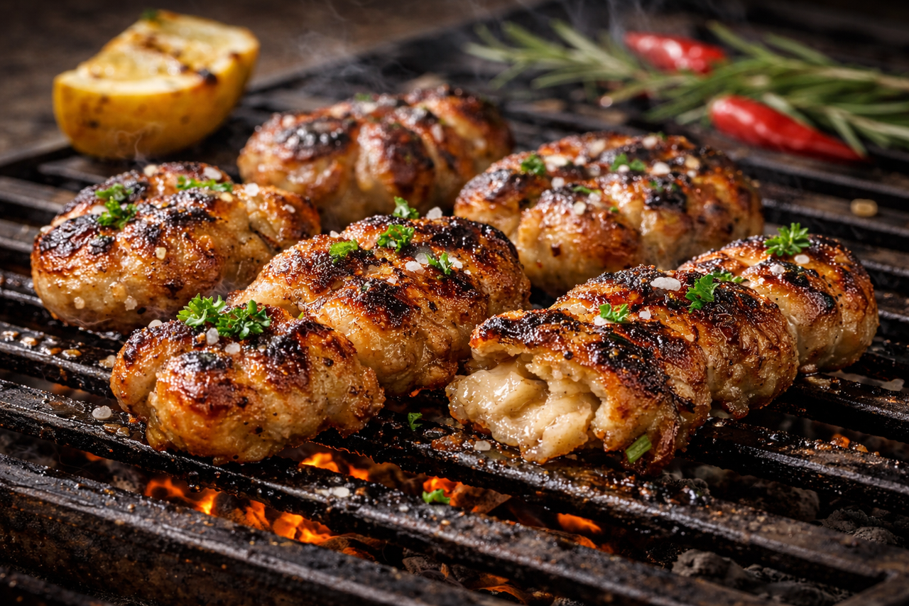 Mollejas a la Parrilla Crujientes por Fuera y Cremosas por Dentro