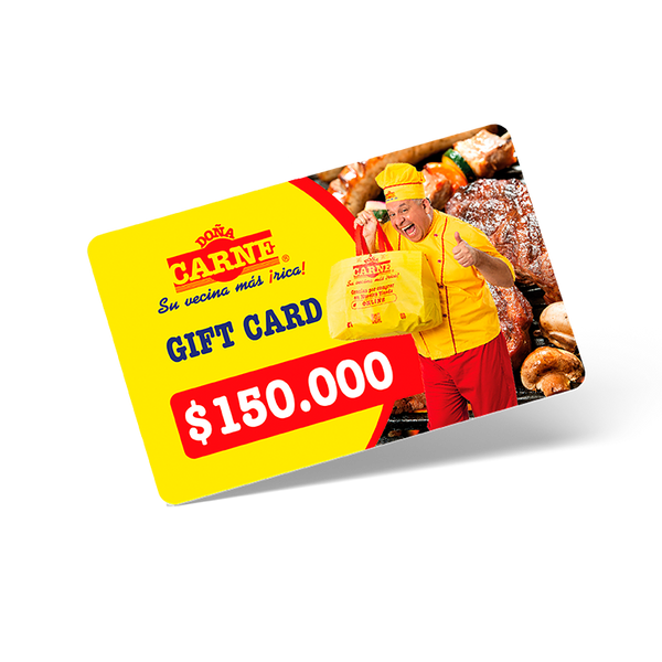 Gift Card Doña Carne Online