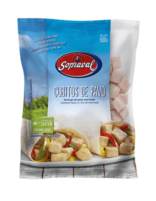 Cubitos de Pechuga de Pavo 500g