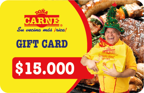 Gift Card Doña Carne Online