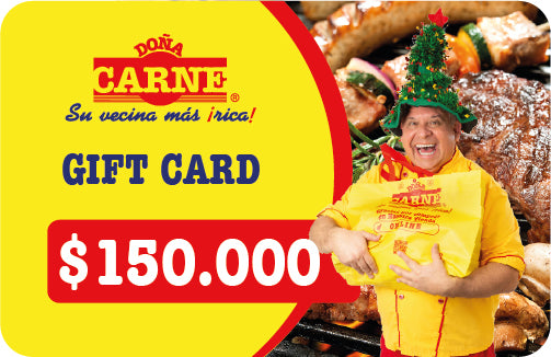 Gift Card Doña Carne Online