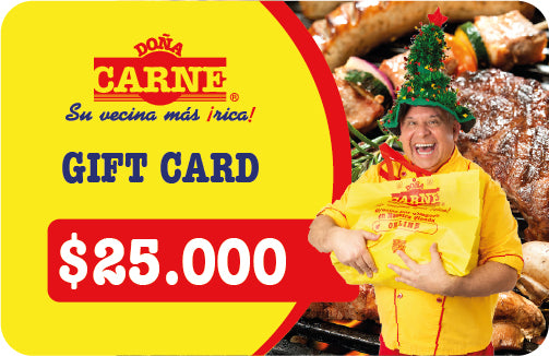 Gift Card Doña Carne Online