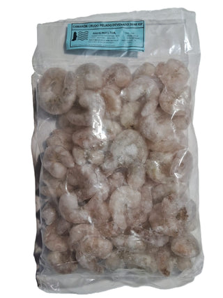 Camarones 36-40 Crudo pelado devenado IQF