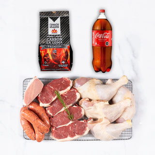 Asado para 4 + Carbón y Bebida